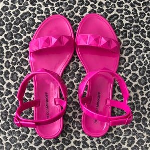 Rebecca Minkoff jelly sandals